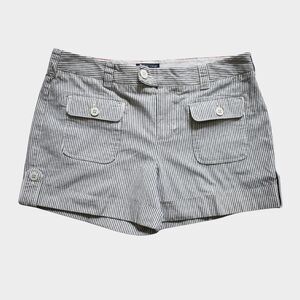 Polo by Ralph Lauren Navy and White Striped Women’s Shorts